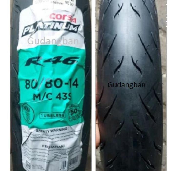 ( RING 14 ) R46 uk 80 / 80 -14 CORSA PLATINUM R46 TUBELESS for matic