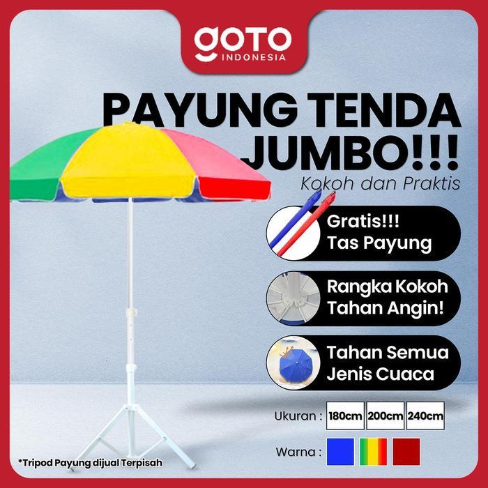 Goto Sunflow Payung Tenda Jualan Pantai Cafe Outdoor Besar Jumbo *