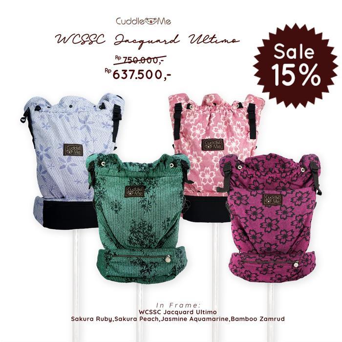 DISKON CuddleMe Ultimo WCSSC Hipseat Gendongan Bayi Tenun Terbaik Cuddle Me Gendong Toddler