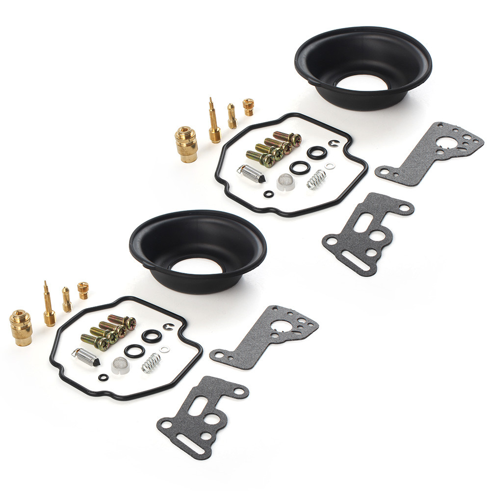 MOTORCYCLE CARBURETOR REPAIR REBUILD KIT DIAPHRAGM 2 SETS FOR YAMAHA XV535 XV500 VIRAGO XV 500 535