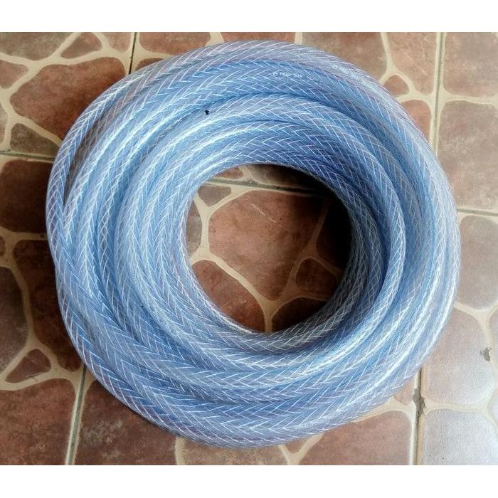 "New" Selang air benang serat tebal 5/16 murah meteran buat Pompa DC dll