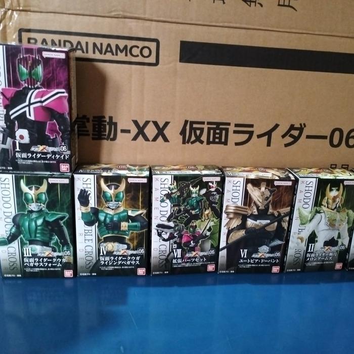 Ready Shodo XX Kamen Rider 6 Decade Zangetsu Kuuga Pegasus Rising Sagozo Ooo