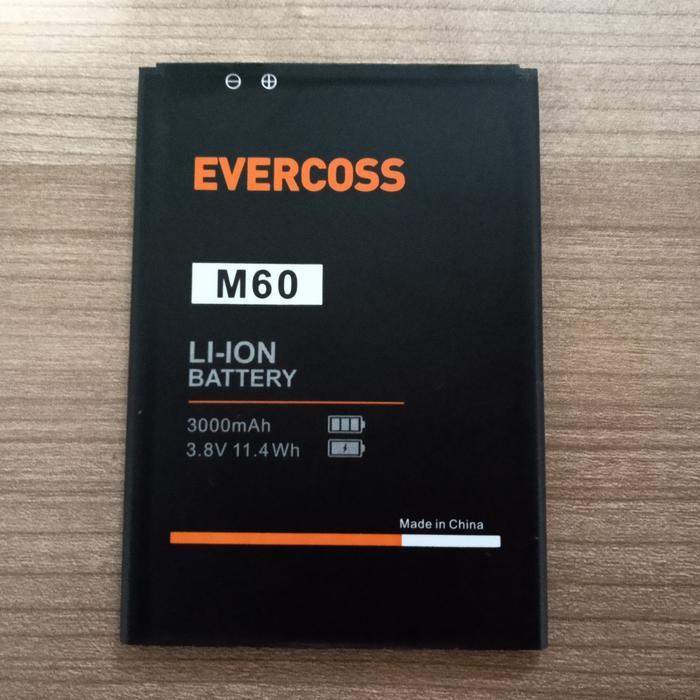 JHIN 100 ORI BATERAI EVERCOSS M60 BATTERY