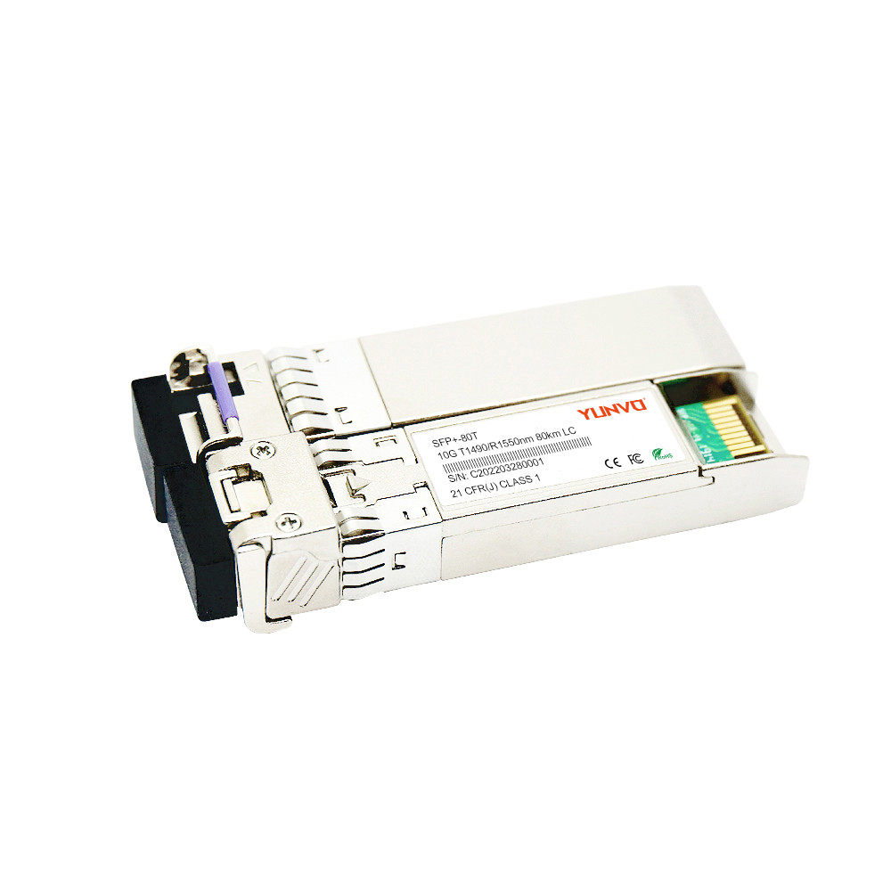 . 10G Bidi 80Km Sfp+ Transceiver 1550Nm Lc/Sc 10G Xfp/Sfp+/Sfp Metro -
