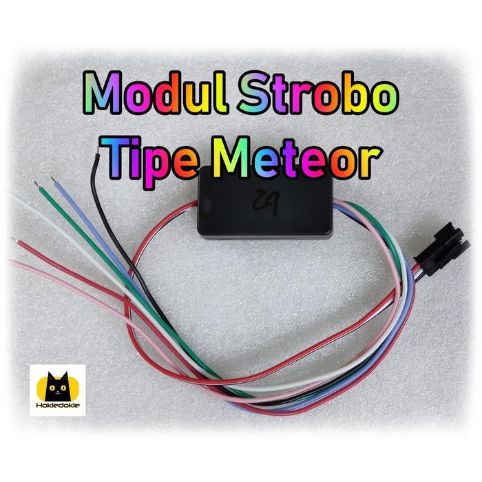 "New" Modul Controller Strobo ws2811 LED RGB tipe Meteor 12v