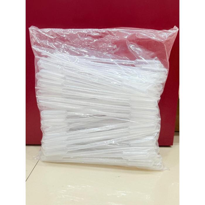 100PC PIPET PARFUM PIPET TETES LABORATORIUM PIPET TETES PLASTIK PIPET OBAT UKURAN 10ML TERBATAS