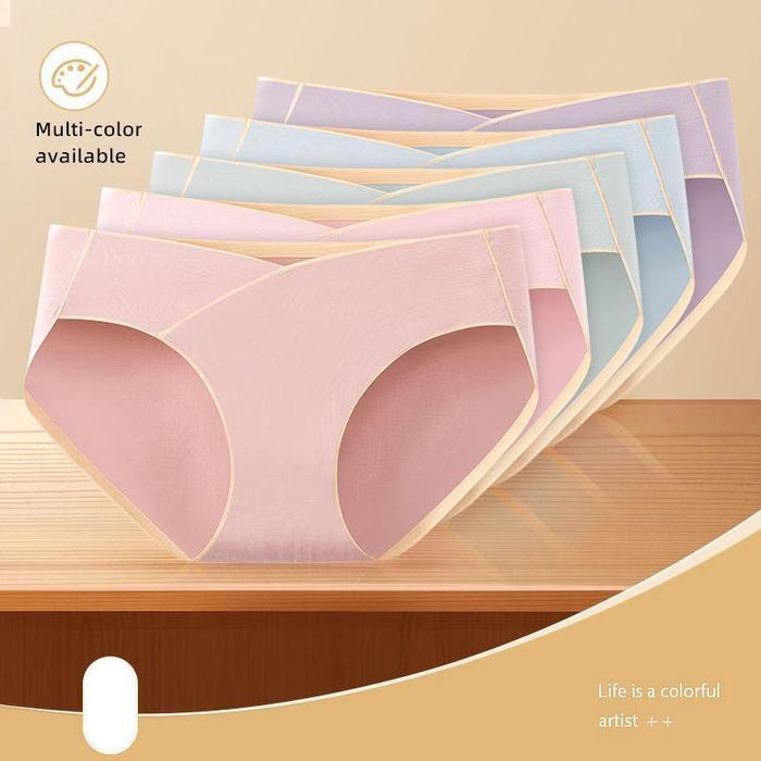ANGEL MOMMY IBU Celana Dalam Jumbo Katun Maternity LOW Waist Panty CD Wanita Hamil Merah Perempuan