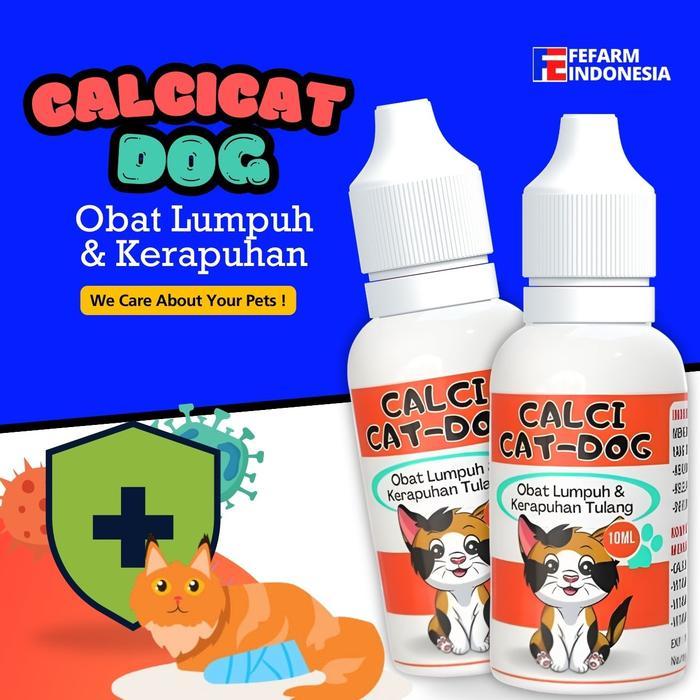 Obat Kucing Lumpuh Kalsium Kerapuhan Tulang Hewan Peliharaan CALCI-CAT