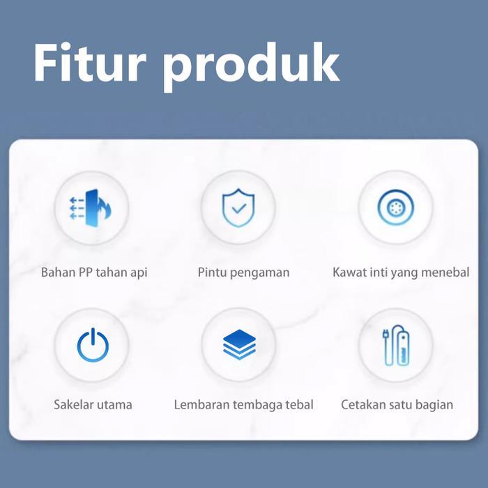 [COD] STOP KONTAK ARDE HITAM PUTIH WARNA SNI COLOKAN LISTRIK KUNINGAN 3 4 5 LUBANG STOP KONTAK KABEL