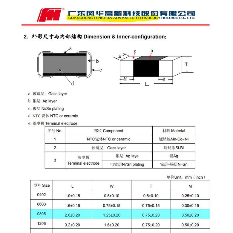 10K 0805 NTC THERMISTOR 5% 3950K@3% TEMPERATURE SENSOR 10K