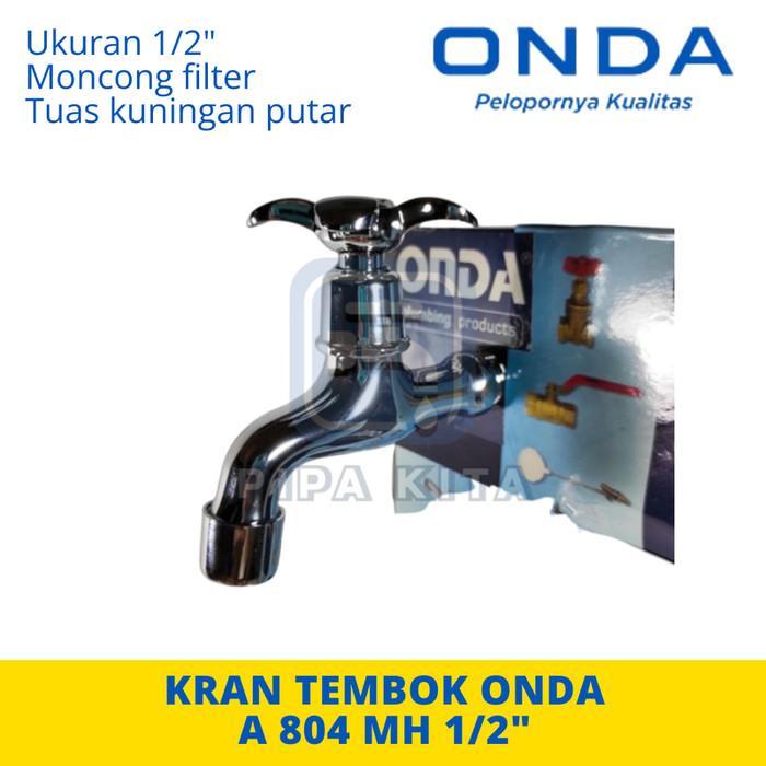 ID A 804 MH 1/2 INCH ONDA KRAN AIR TEMBOK KAMAR MANDI TAMAN
