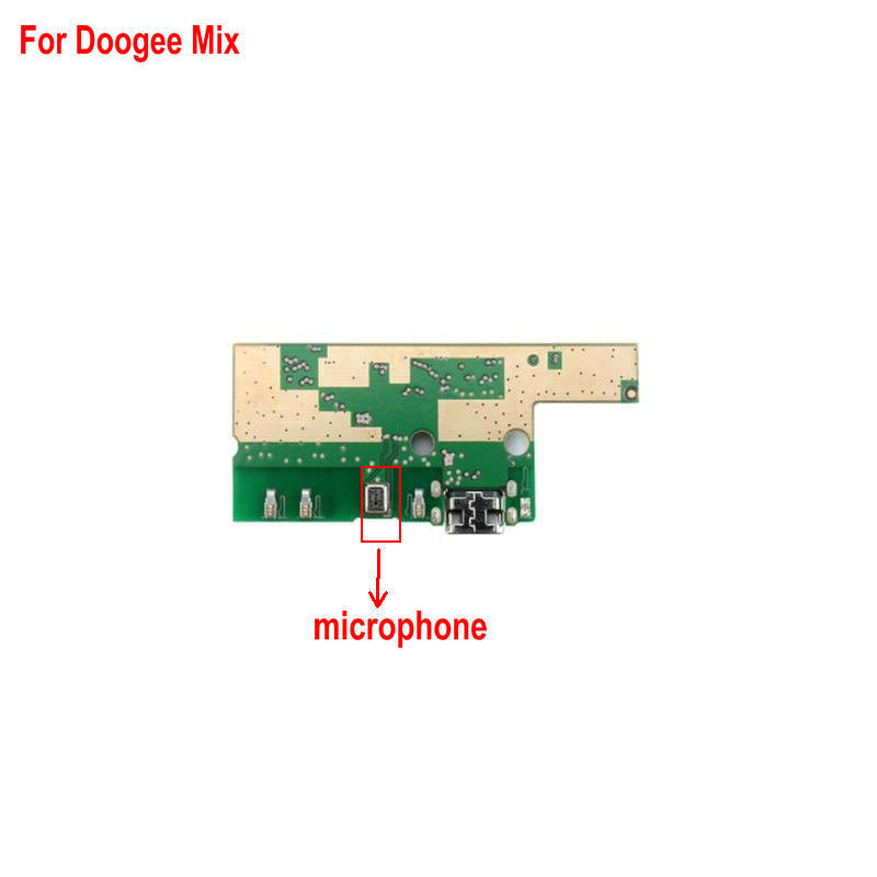 For Doogee Mix USB Board Dock Connector Original Microphone Mobile Phone Charger Circuits