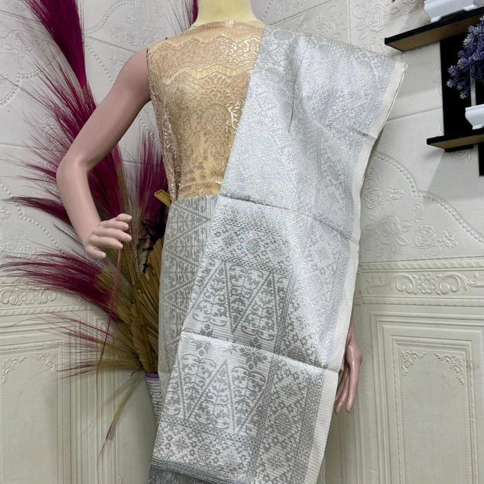 kain songket palembang TENUN MESIN