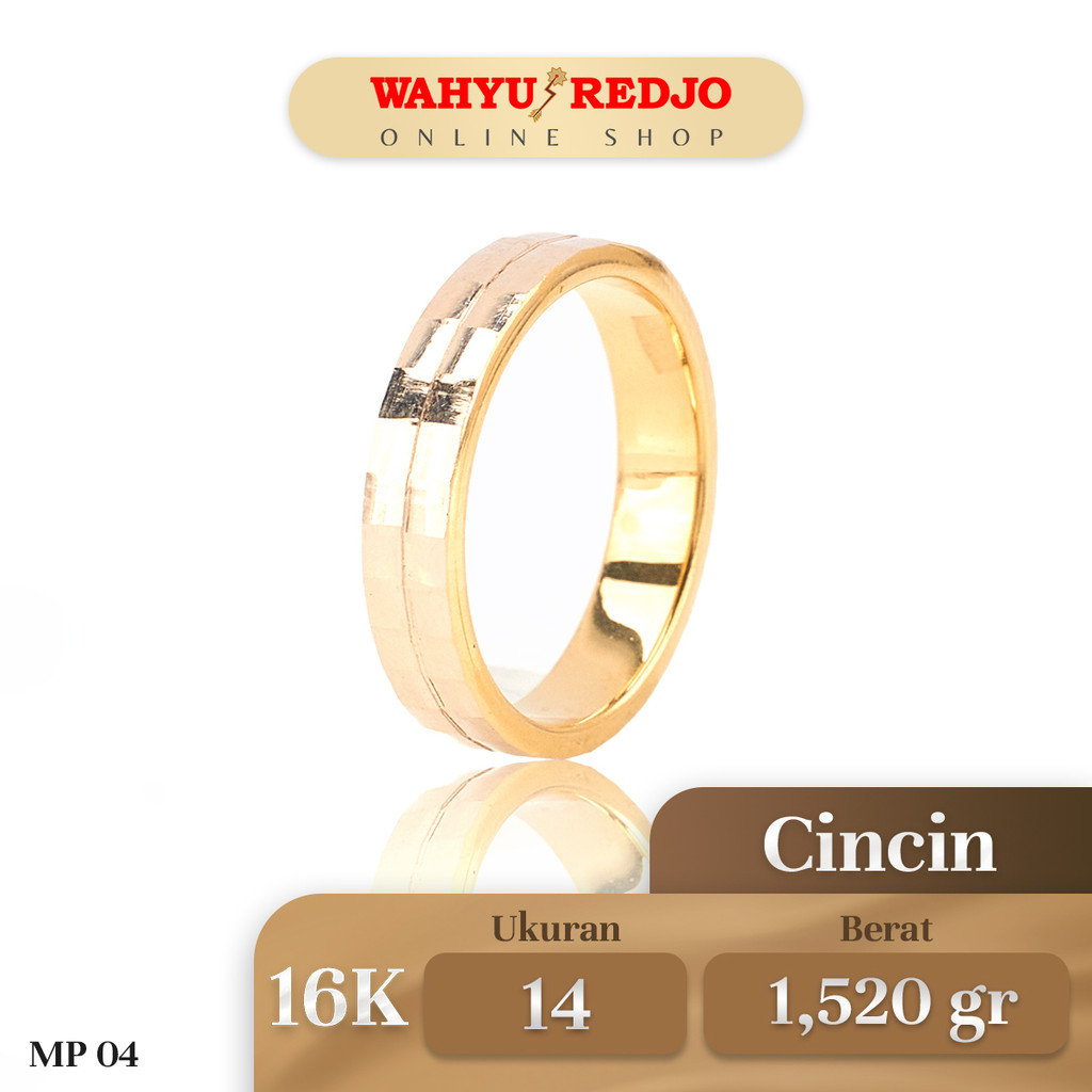 Cincin Emas  Kadar 16K Wahyu Redjo CC-16K 29948209