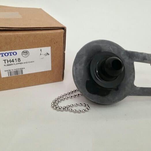 TOTO TH 418 B KARET KODOK RANTAI KARET CLOSET TOTO ORIGINAL