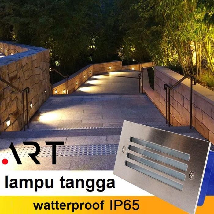 LAMPU TANGGA LED 3W OUTDOOR 030S / LAMPU TANGGA DINDING TANAM LED