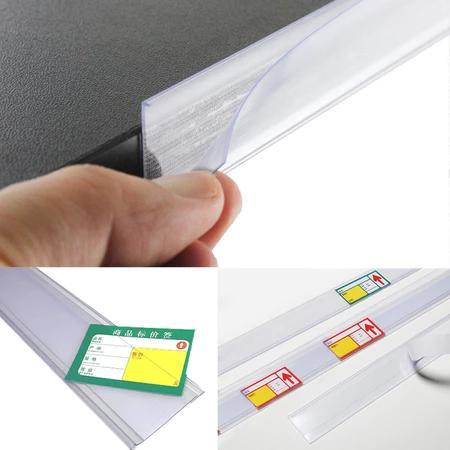 10pcs 90042 mm Label Rak Klip Label Harga /Pemegang Label Harga/Pemegang Label Supermarket