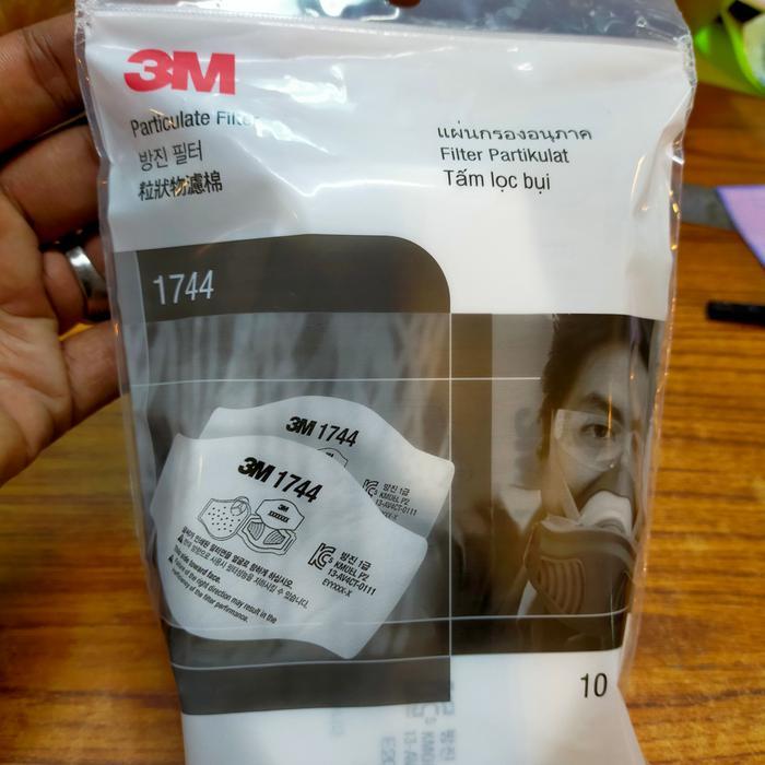 3m 1744 Particulate Filter isi 10pcs filter 3m 1744