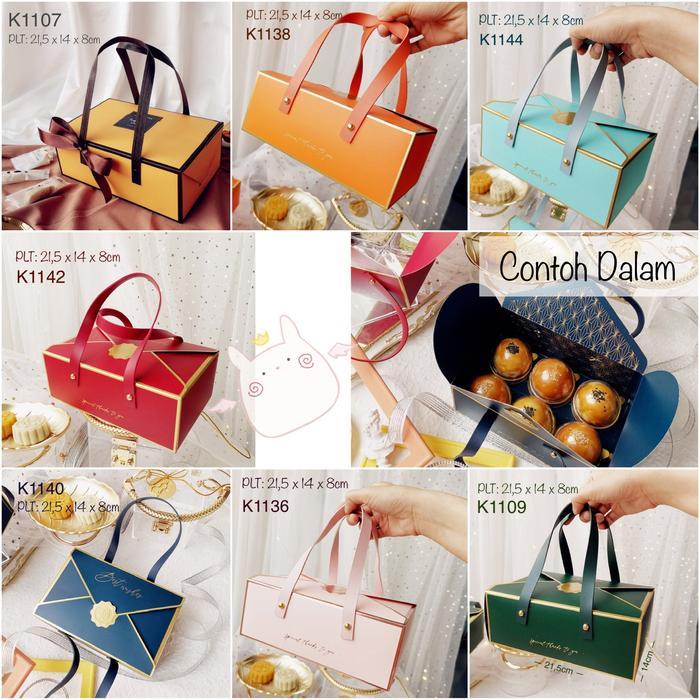 KOTAK MOONCAKE BOX SINCIA DUS NATAL LEBARAN K11 PACKAGING KUE KADO GABLE BOX