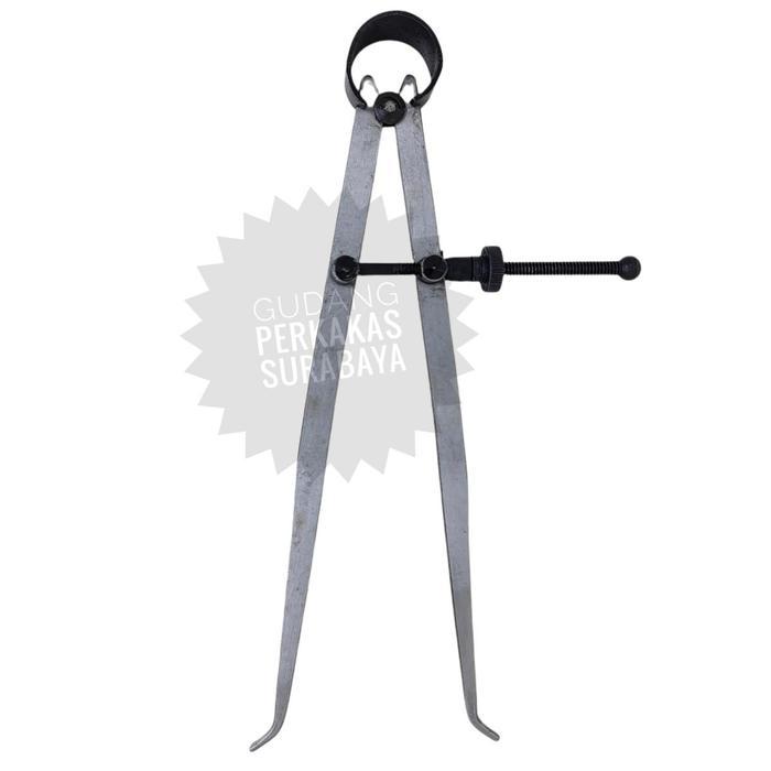 Spring Caliper Jangka Bubut Jangka Dalam 8 Inchi Jangka Inside 8 Dim