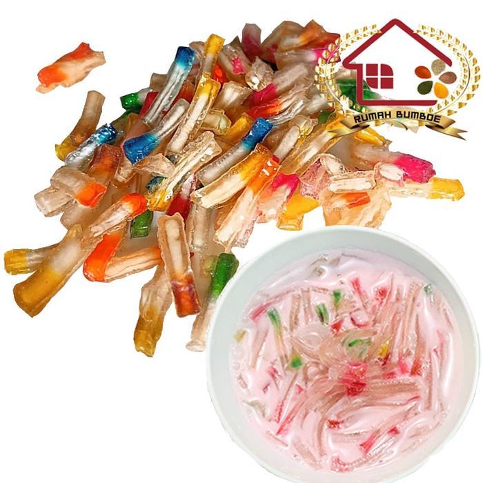 (500 GR) PACAR CINA SEKOTENG SAGU WARNA WARNI DAWET SAGU DELIMA FOOD SNACK CEMILAN PEDAS