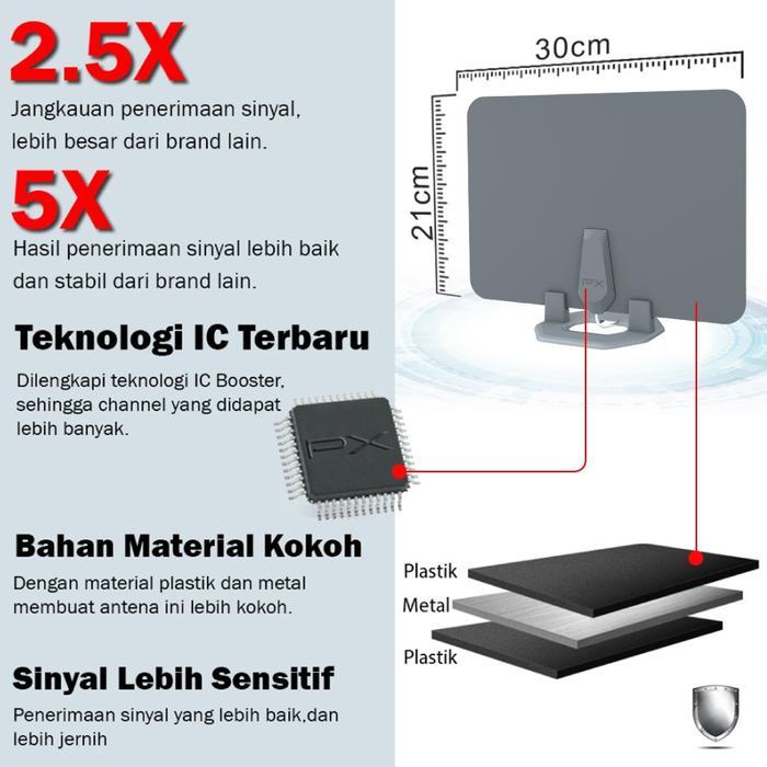 Terlaris Antena Digital Px Uda3100A/ Antena Px Uda 3100A Px Uda3100 Indoor Best Quality