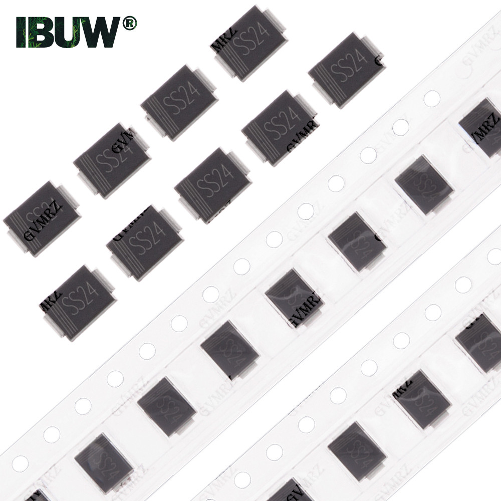 50PCS/3000PCS SS24 SS34 Schottky Diode kit SMB SMC SS24/SS26/SS34/SS54/SS34/SS56/ SS34/SS54/SS56