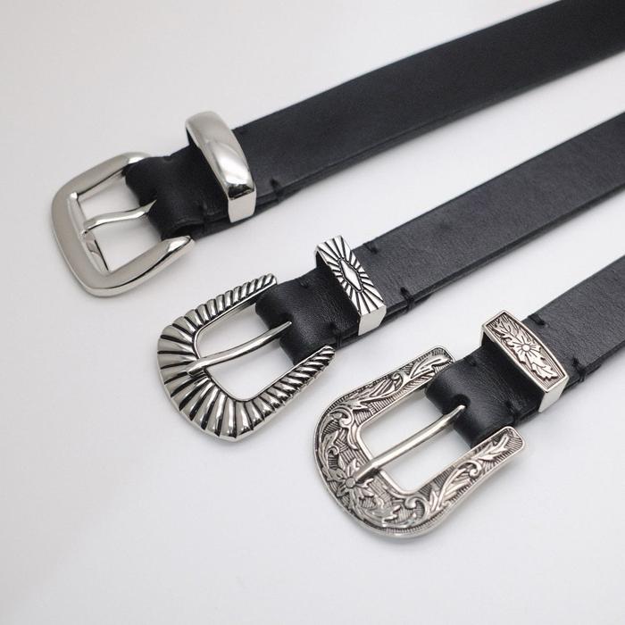 Siege leather-belt-Western series-sabuk kulit-ikat pinggang pria