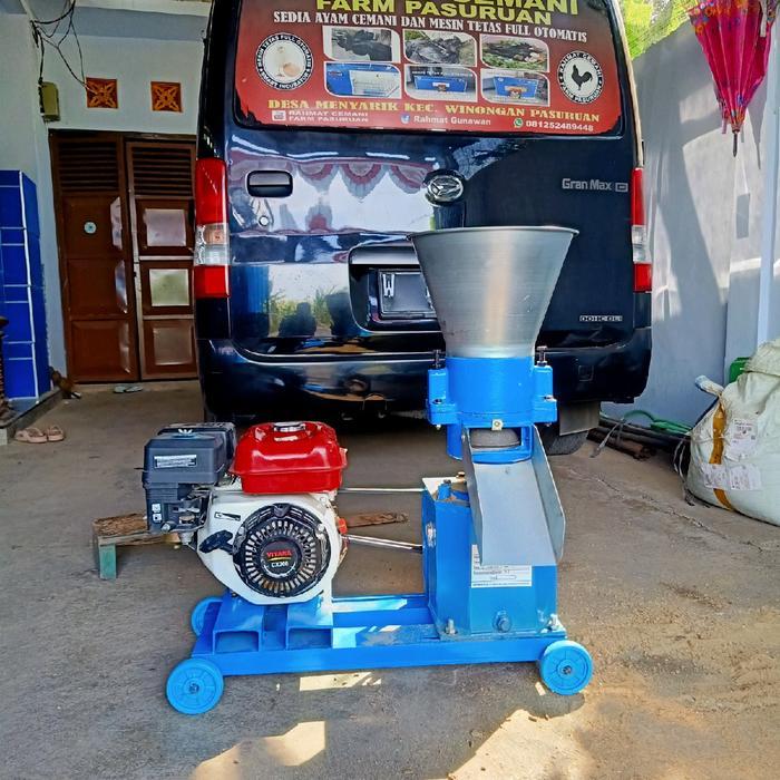 Mesin cetak pelet dan purr ayam Vertikal - cetak pelet tanpa penggerak