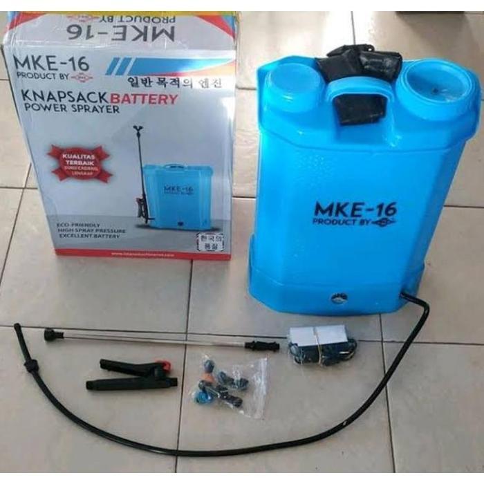 sarisa_shopp Sprayer Knapsack Charge 16 Liter Elektrik MKE 16 by MKK Alat Semprotan Hama /