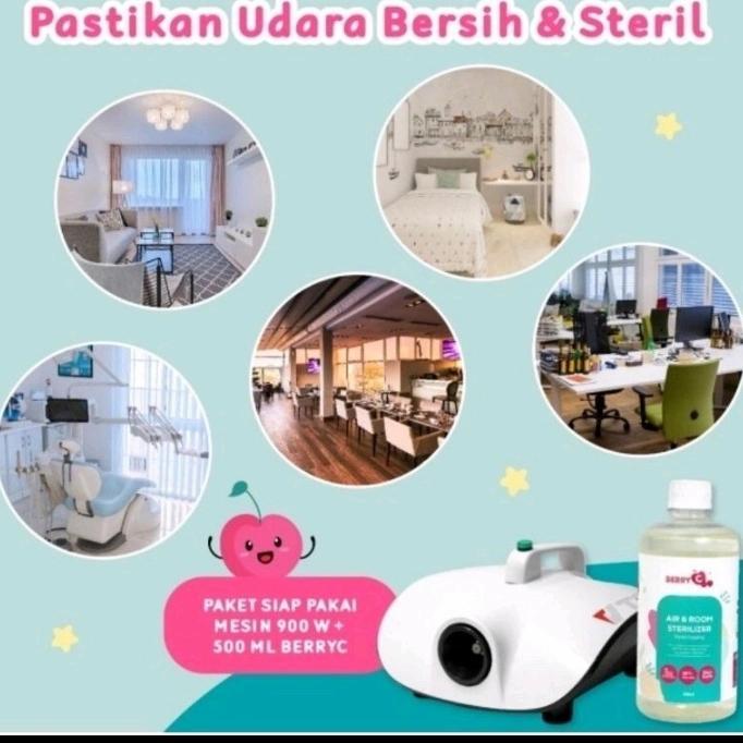 glarisaamart Berry C Alat Mesin Fogging / Berry C Mesin Fogging+ liquid 500ml