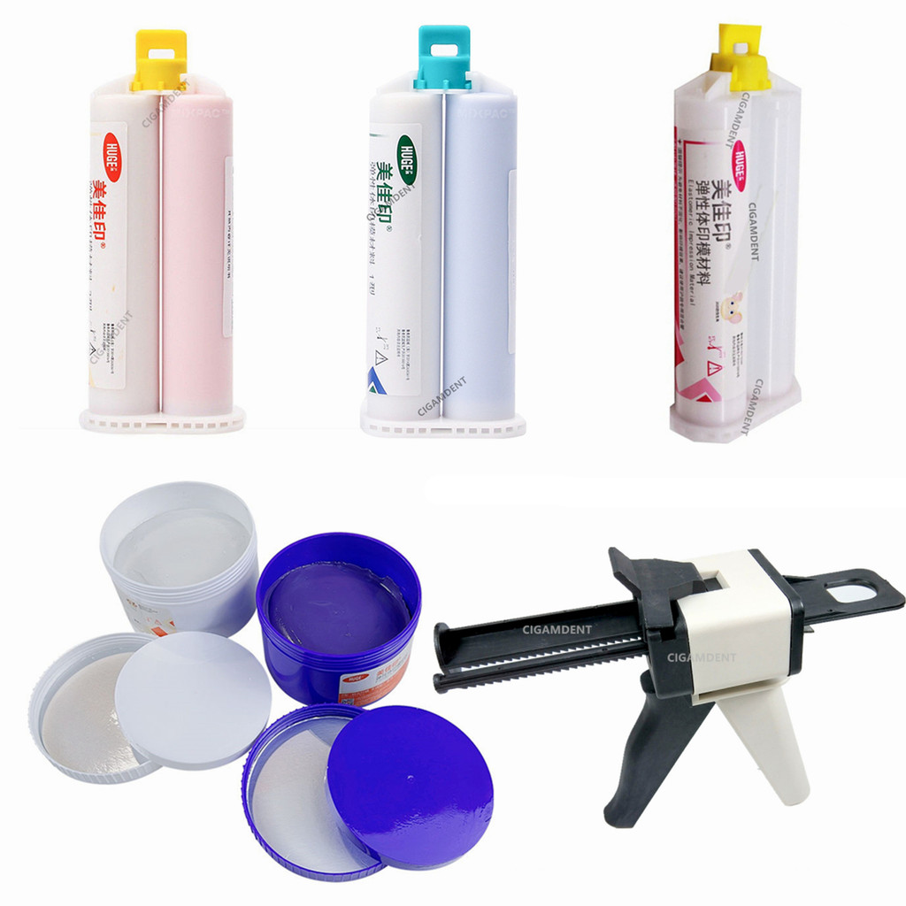 Dental Silicone Impression Material Putty Light Body Heavy Body
