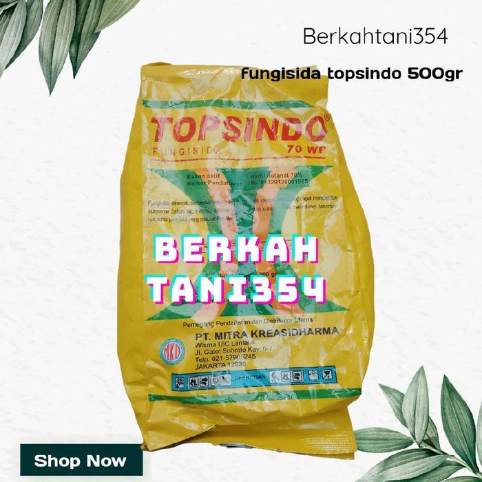 ` fungisida topsindo 70wp 500gram pembasmi jamur tanaman Topsindo 500gram