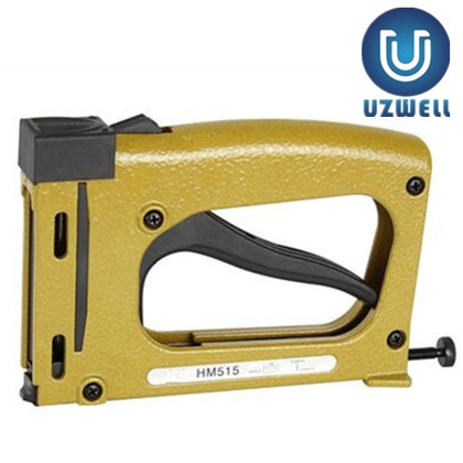 UZWELL HM515 Manual Staple Gun Manual Stapler Manual Nailer frame tacker with 1000 pcs free cost