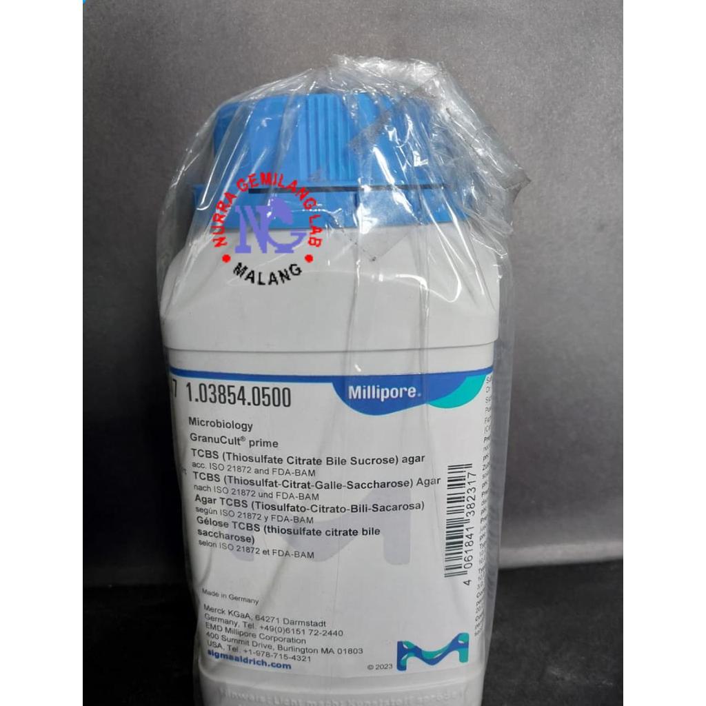 Thiosulfate Citrate Bile Sucrose Agar Merck 500 gr 1.03854.0500 | Media TCBS Agar