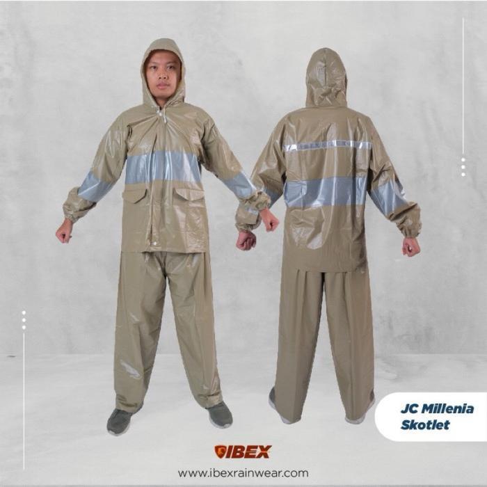 Jas Hujan Ibex Jaket Celana Millenia Skotlet - Mantel Ibex JaketCelana