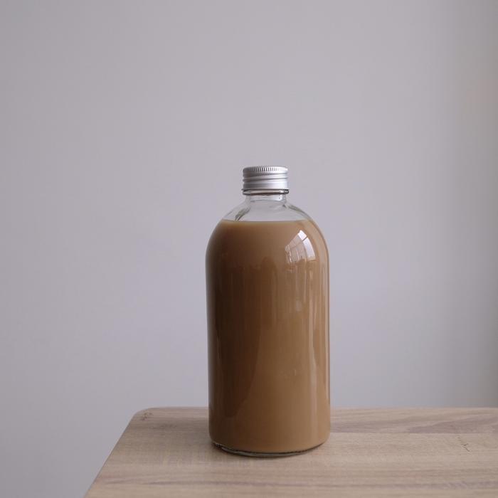 BOTOL KOPI SUSU KACA / GLASS BOTTLE 500 ml / botol kopi 500ml