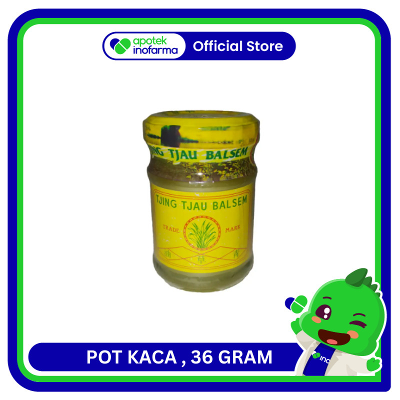 TJING TJAU BALSEM Tulus Indojaya POT KACA 36G