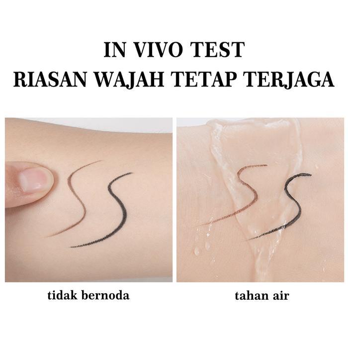 Urracx Kosmetik Eyeliner Pensil Waterproof Sculpying Delicate