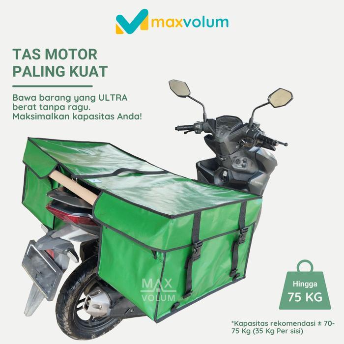 Maxvolum Tas Motor Ultra Besar - Anti Air Tas Obrok Tas Kurir