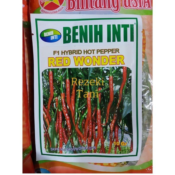 Benih Cabe Keriting Hibrida Red Wonder 10gr Benih Inti