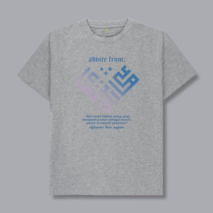 Baju Kaos Dewasa DaahIslami Kaligrafi Hadits Utsman Bin Affan KGF-02