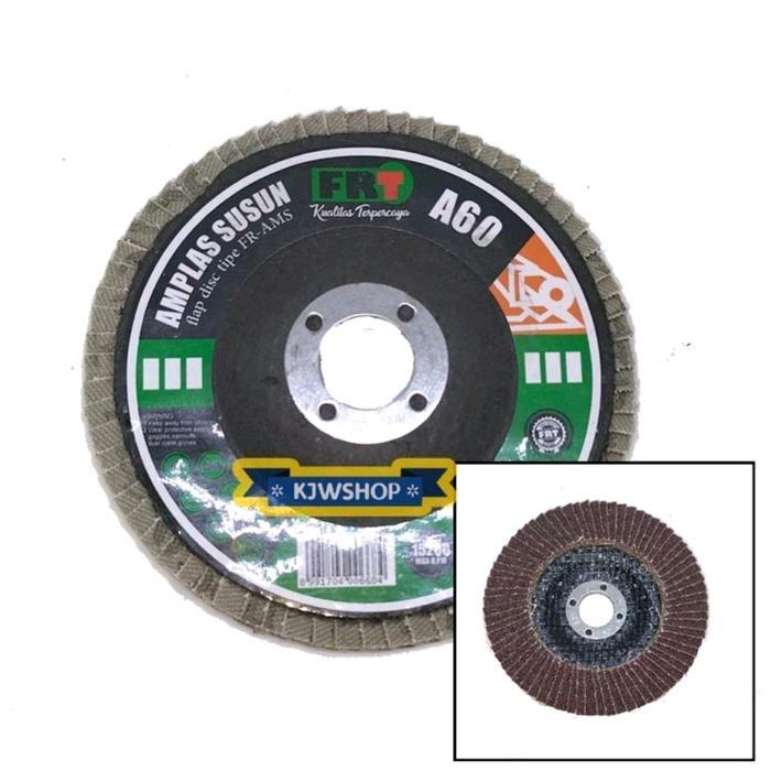 Flapdisc 4" Kertas Gosok Kipas Susun 4 Inch Amplas Gosok Gerinda 4 In 100mm Kertas Gosok Grenda