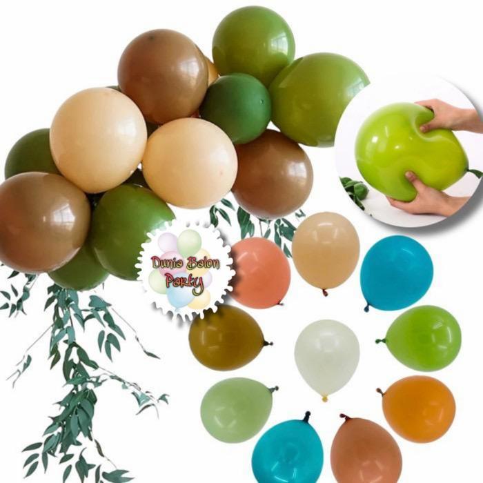 Balon Latex Retro 12inch / Balon Latex Retro Vintage Perpack Isi 100