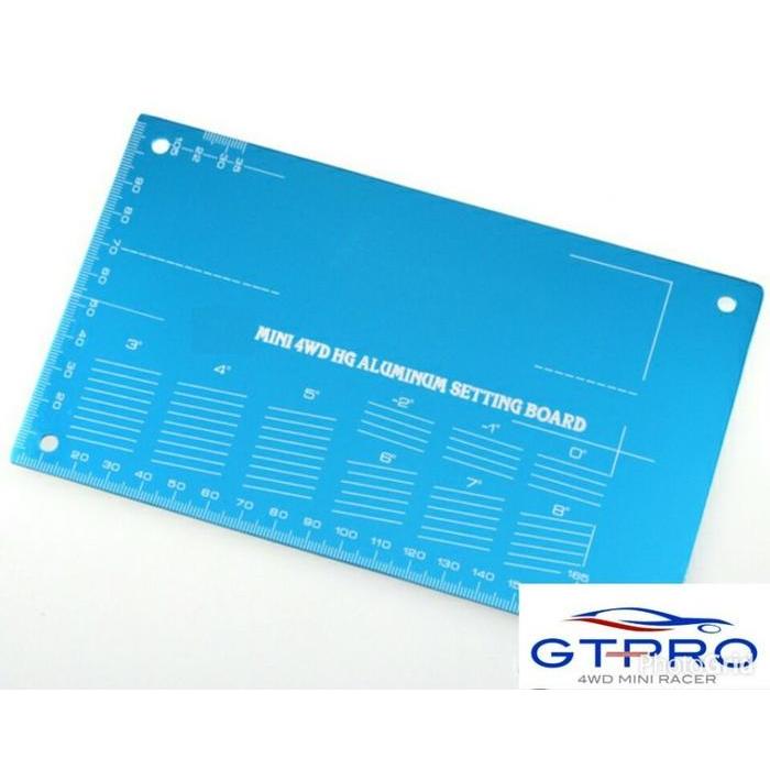 REP TAMIYA 94823 HG ALUMINUM SETTING BOARD SKY BLUE