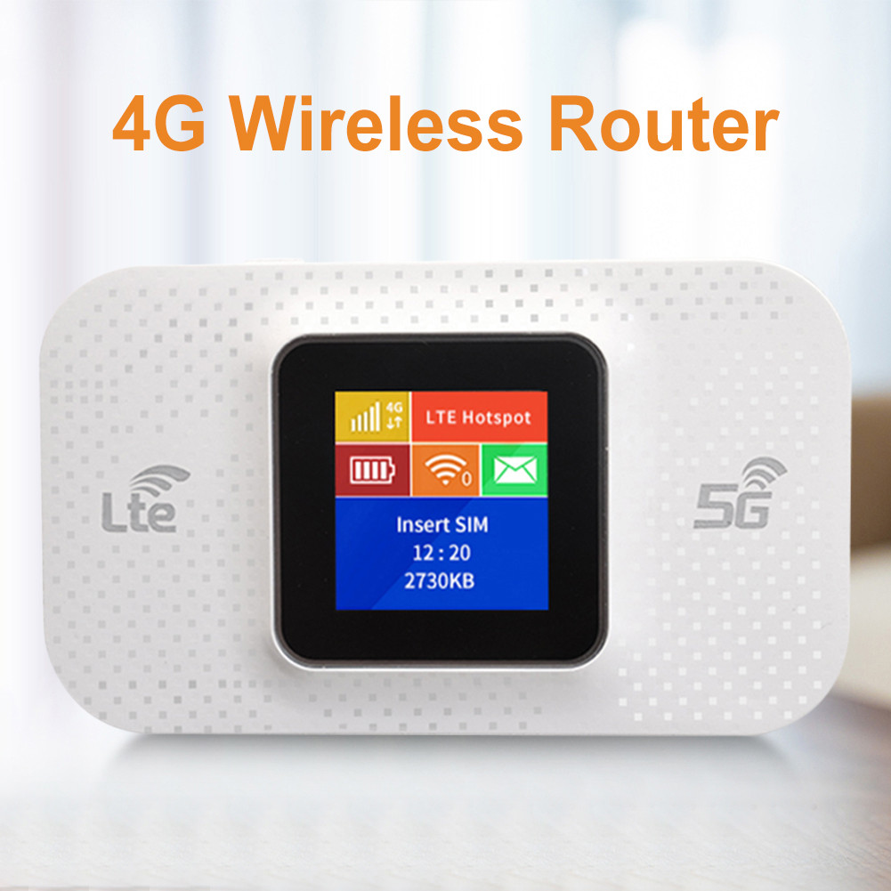 4G Lte WIFI Router Sim Card Slot Wireless Portable Router 3650mAh Unlock Modem Mini Outdoor Hotspot