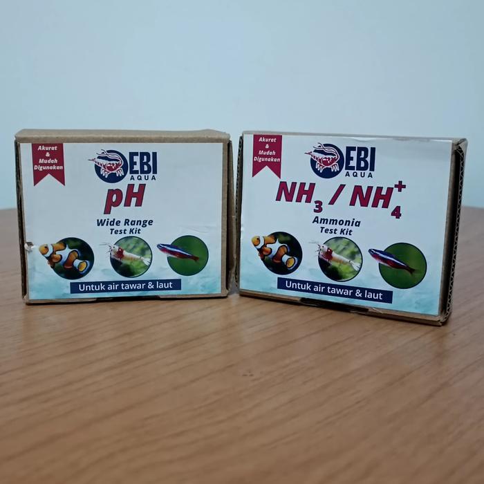 EBI NH3 NH4 Amonia Ammonia Water Test Kit Alat Ukur Tes Air Aquascape