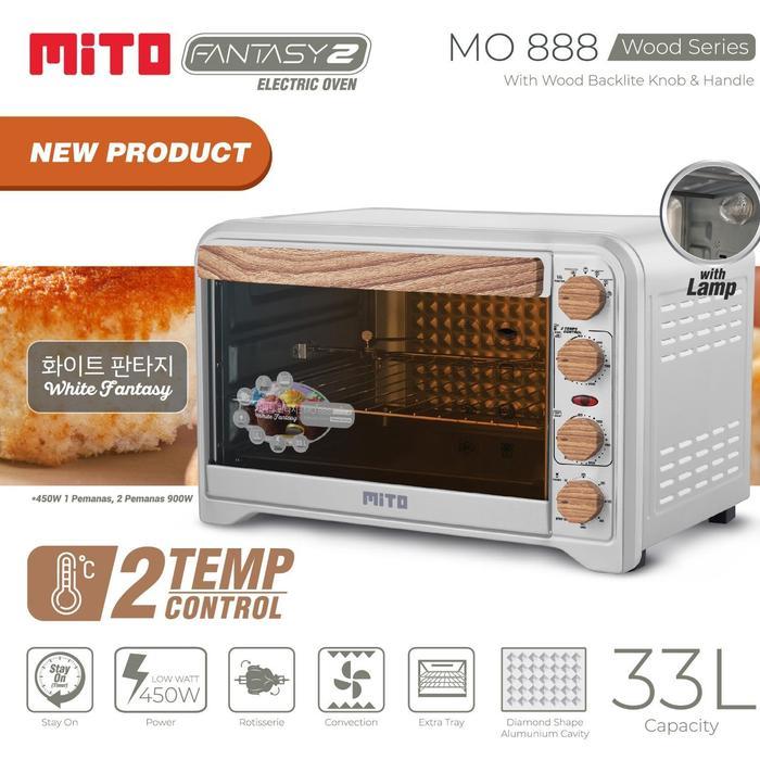 Mito Oven Listrik Low Watt Mo 888 Fantasy - 33L Mo888