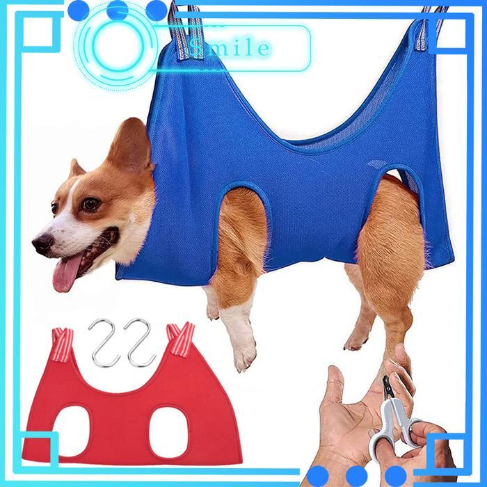 Grooming Hammock Kucing Grooming Bag / Pet Hammock Assistant