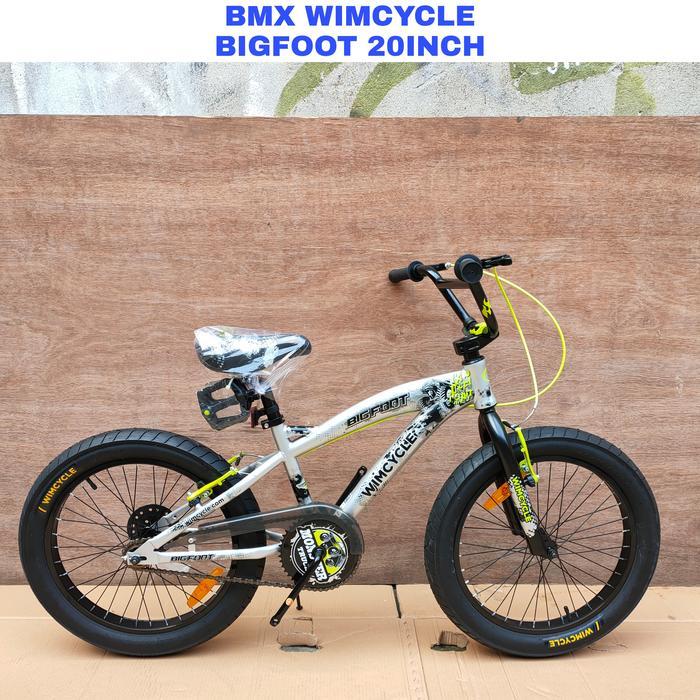 KHUSUS GOJEK/GRAB)BMX WIMCYCLE BIGFOOT 20INCH